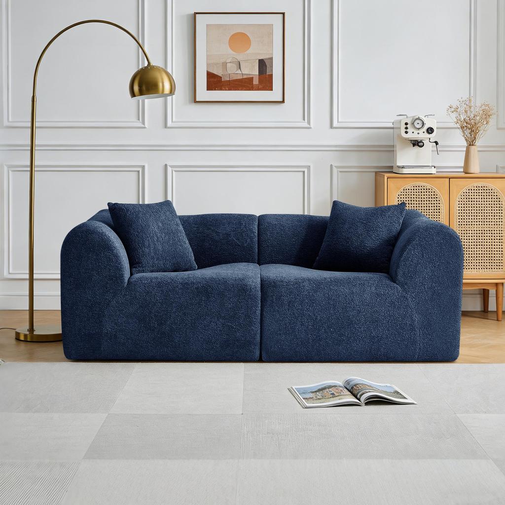 Modasi 2-Sitzer Samtsofa MDS-S086LS 194cm*87cm*67cm