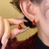 Elegant Water Drop Enamel Earrings - Versatile, Fashionable, and Lightweight