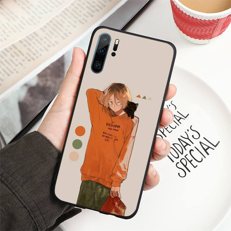 Anime Volleyball Boy Phone Case For Huawei P20 P30 P40 Lite Pro P Smart 2019