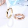 38 Gifts, Smooth Tungsten Steel Plain Ring, Niche High-end Light Luxury Ring, Women's Simple and Non-fading Accessories