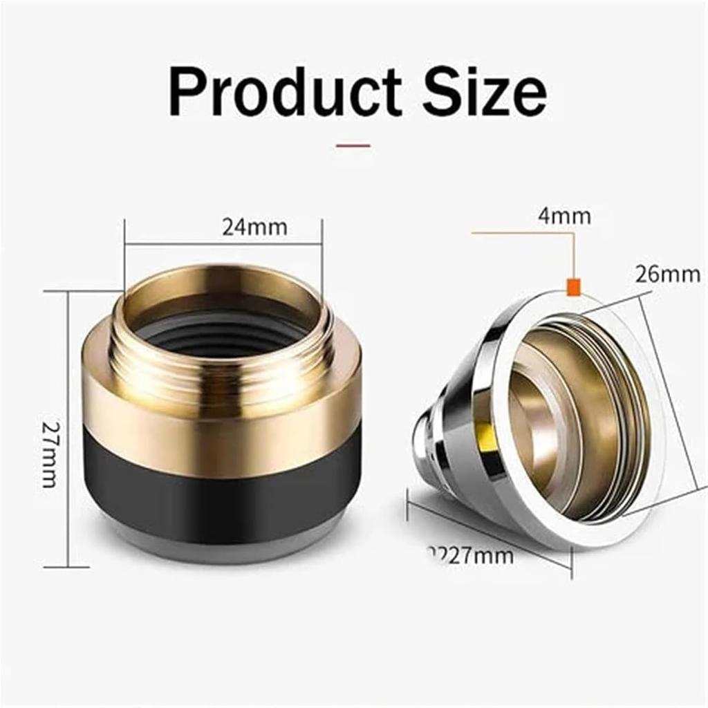 P80 Plasma Cutting Nozzle Protective Cover, P80 Nozzle Tip Electrodes Copper Cover, Insulation Direct Plasma Cutting Cutter Guide, Plasma Cutting