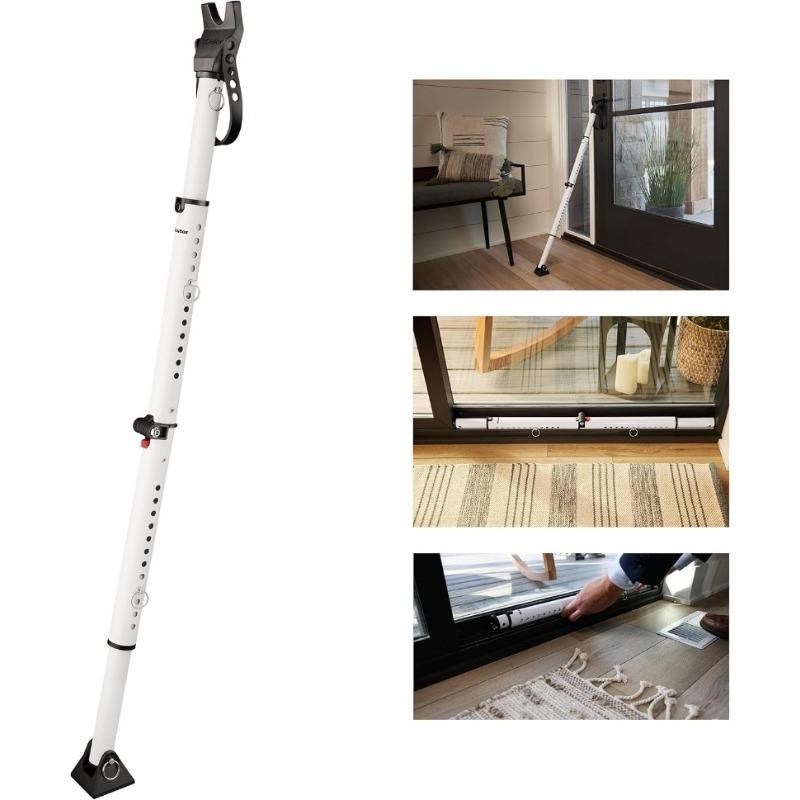 Door Stopper Security Bar Compact Bar Folding Bar Adjustable Bar for Hinged Doors for Sliding Doors Security Bar Door Stopper