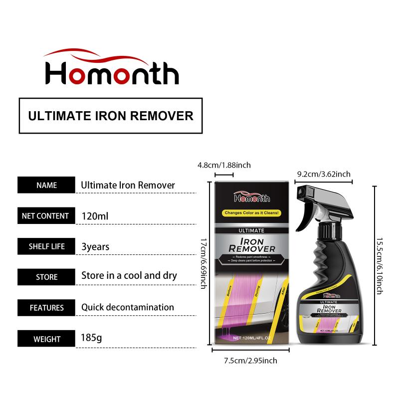 Car Exhaust Pipe Rust Remover Effective Metal Powder Cleaner for Car Wheels and Rims for Fast Automotive Rust Removal