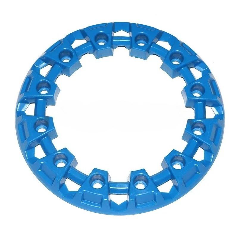 4pcs 6 Inch ATV Wheel Trim Hub Protection Decor Rim Cap Universal for All Terrain Vehicle Wheel  6 Inch ATV Wheels Plastic Cover
