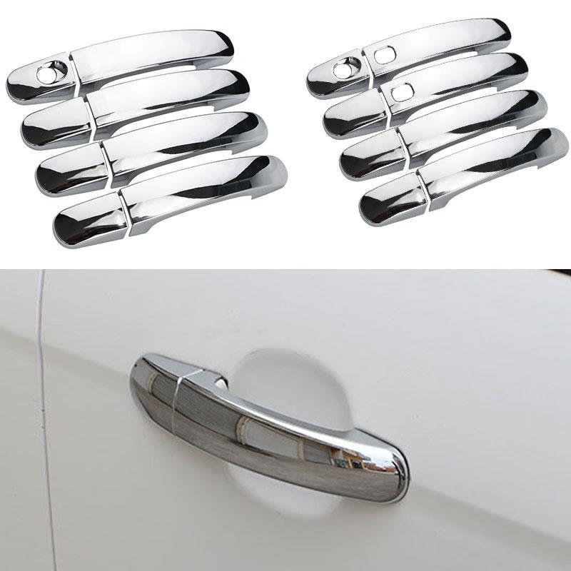 ABS Chrome Couvercle de Poignée de Porte Extérieure de Voiture Garniture Autocollant pour Ford Focus 2 MK2 2005-2011 pour Focus 3 4 MK3 2012 - 2017 Accessoires