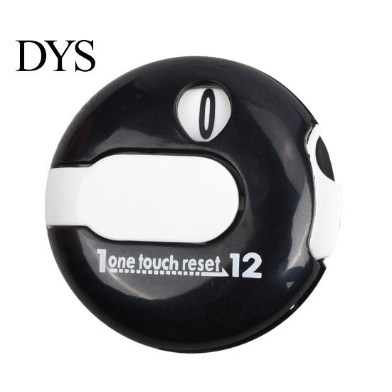 Simple Reset Golf Counting Tool Score Counter Mini Stroke Clicker Tally Tracker One-Touch Clip-on Scorecard Scorekeeper Attachment Up To 12