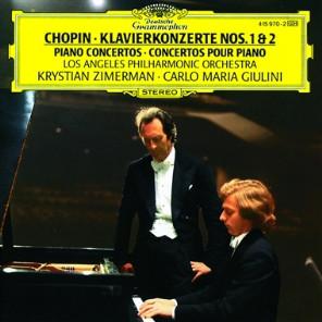 CD CHOPIN, ZIMERMAN, GIULINI; LAP - Chopin: Piano Concertos 1 & 2 4159702 Deutsche Grammo 1986 Germany Classical Used