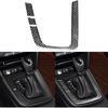 NVCNX Real Carbon Fiber Accessories for Hyundai Elantra 2017 2018 Car Thick Overlay Center Console Gear Shift Panel Button Cover Interior Trim Soft