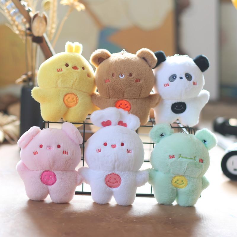 Animal Rabbit Cute Plush Keychain Backpack Accessory Super Soft For Teens