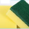 Langlebiges 8-teiliges Küchenschrubber-Set mit gelben und grünen Schwamm-Pads