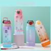 700ml Hexagonal Plastic Cup With Locking Mechanism And Convenient Carry Handle Gradient Colors Available