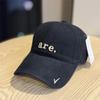 Letter Embroidered Baseball Cap Children's Spring New Versatile Soft Top Cap Wide Brim Fashion Show Small Face