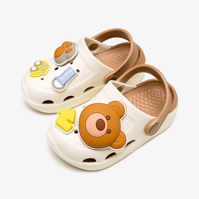 Toddler Kids Boys Girls Cute Garden Clogs Water Sandals Slip on Shoes Slipper Slides Lightweight Outdoor Summer Infant Children