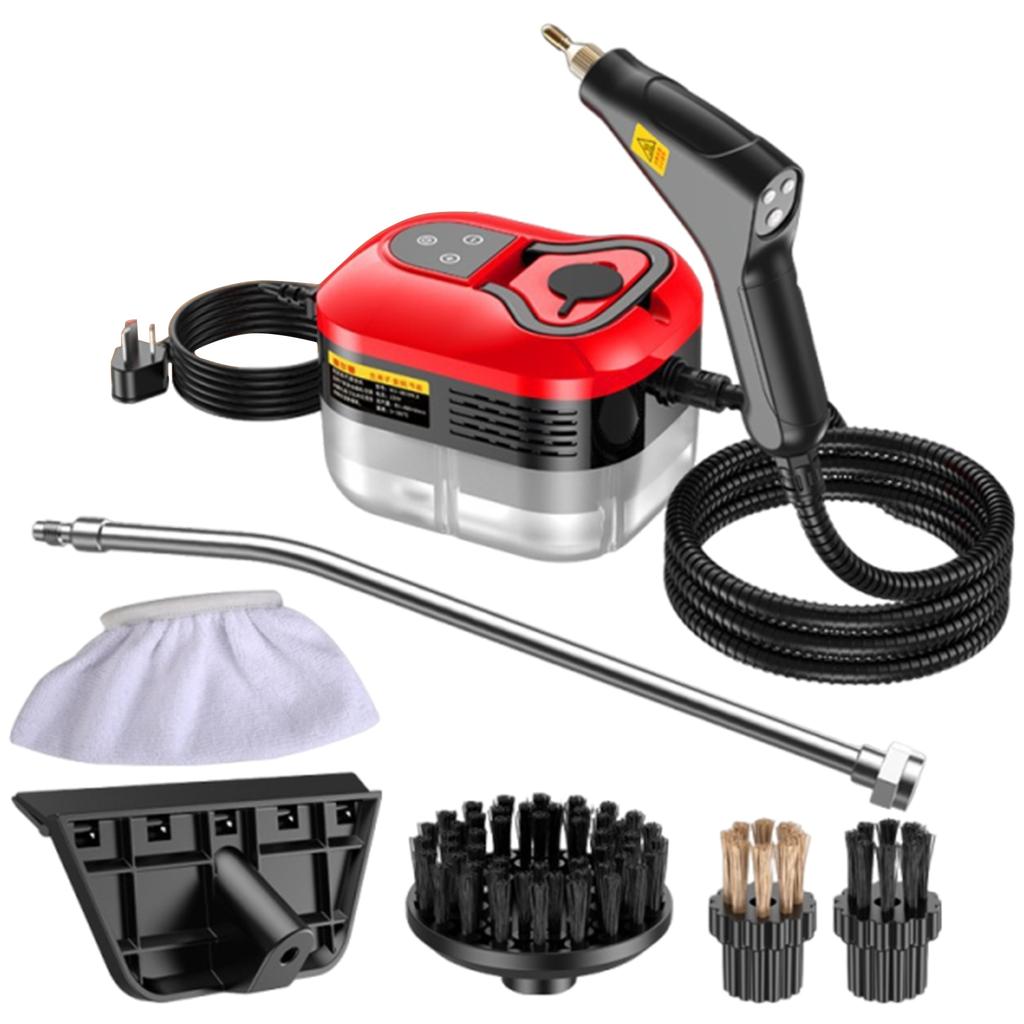 1500W Portable Steam Washer High Temperature Pressurized Steam Cleaning Machine with 6 Steam Levels for Home Car Kitchen More