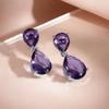 Necklace Set Rhodium Plated Crystal Studded Stylish Jewellery Gift for Women & Girls