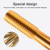 5pc High-speed Steel Screw Tip Machine with M3-M8 Through Hole Tapping and Internal Thread Tapping Tool