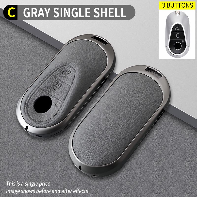 Maybach Model A Key Case In Elephant Grey