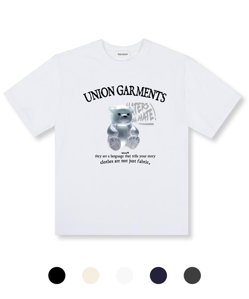 UNION GARMENTS Hatebear Oversized Short Sleeve T-Shirt 5 Colors