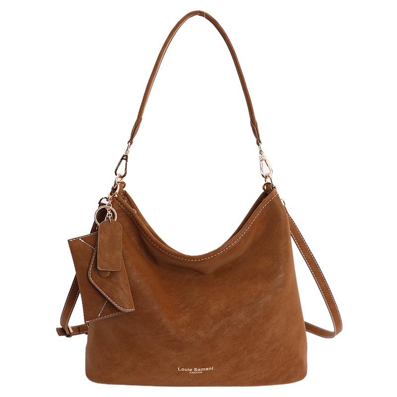 Tote Bag, Large-capacity Women's Commuter Bag, High-end and Light Luxury Single-shoulder Crossbody Bag