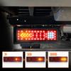 Truck Tail 24V Red White Up Yellow High Trailer Tail Large Arrow Set of 2 X-STYLE Lights, LED, 3-Color, (DRL/Brake Light), (Back Light), (Turn
