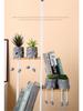 Green Plant Hanging Foot Doll Ornament: Cute Cement Candle Holder for Home Decor