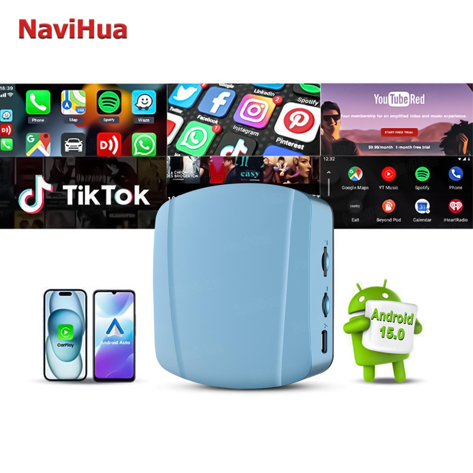 

Qualcomm SM6350 CarPlay HDMI Smart Infotainment Box 8+128G (Note: 8+256G not available)