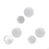 2 White Foam Balls, Balls for Crafts, Polystyrene Craft Decoration Modeling