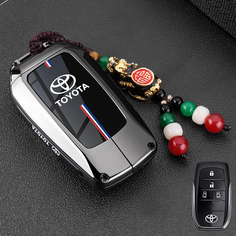 Metal Key Case for Toyota Alphard: Fits 24 & 23 Model Supreme Editions