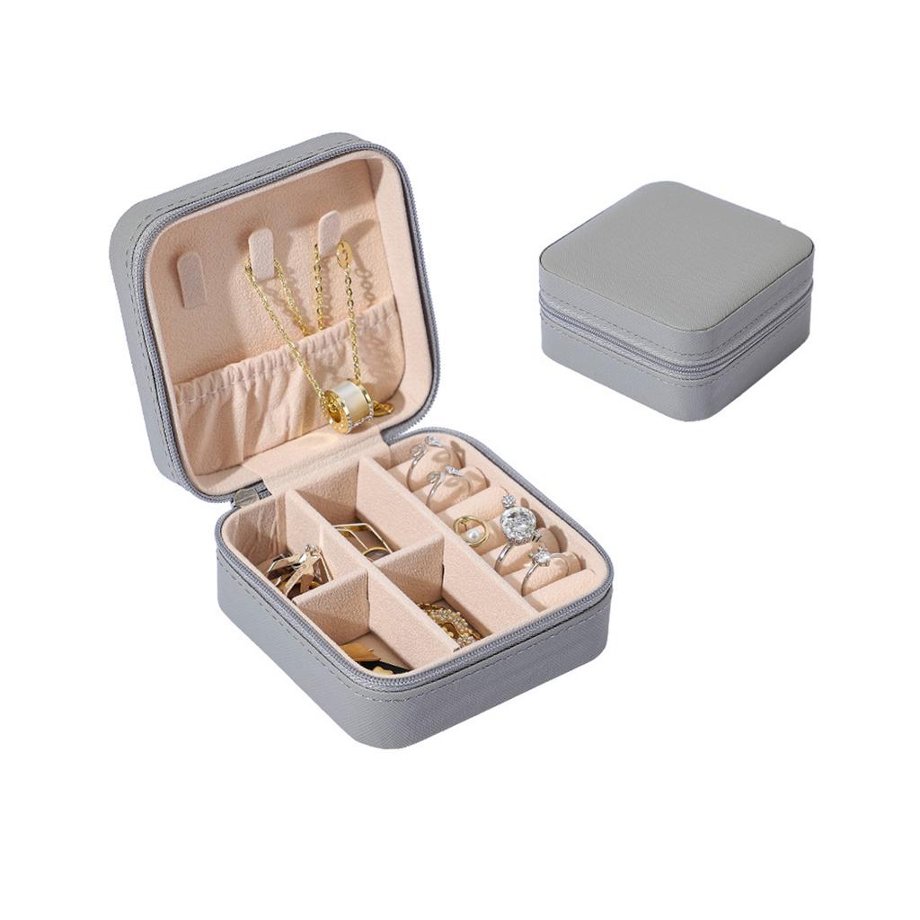 Minimalist Jewelry Box for Earrings Necklace Ring Travel Storage