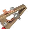Earth Cable Clamp 300A Conductive Current Rating Brass Body for Shipyard Steel Fabrication and Oil Platform Use