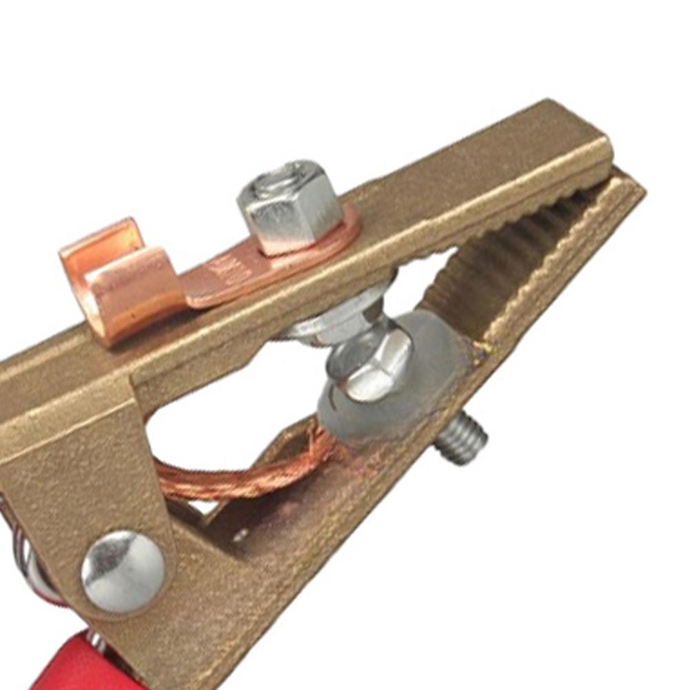 Earth Cable Clamp 300A Conductive Current Rating Brass Body for Shipyard Steel Fabrication and Oil Platform Use