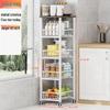 Slim Nordic Multi-Purpose Storage Rack
