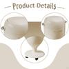 54cm Tall Wheelie Bin with Lid for Kitchen, Toilet, Home, Office, Vanity, Bathroom