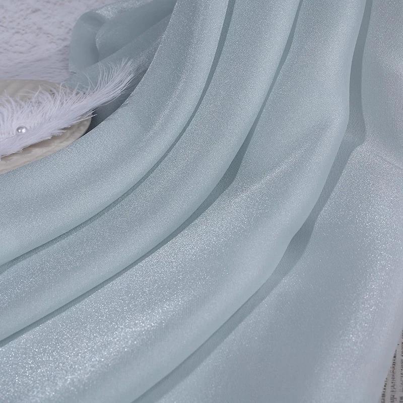 Wide 150cm Translucent Chiffon Tulle Fabric Material for Skirt Decoration Stage Performance Costumes DIY Sewing Handmade Fabric