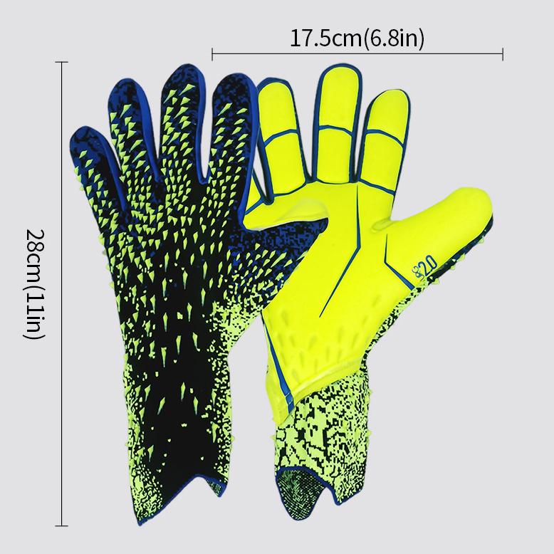 Goalkeeper Gloves Strong Grip Soccer Goalie Goalkeeper Gloves Football Gloves Kids Youth Adult