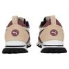 Puma Rider FV Retro Rewind Fabric Two-Layer Cowhide Synthetic Leather Sports Low-Top Lifestyle Casual Shoes Unisex sneaker Beige Brown 390168-01