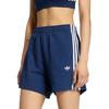 Adidas Originals Adicolor Series Striped Elastic Comfortable Fleece Casual Shorts Women shorts KG3696