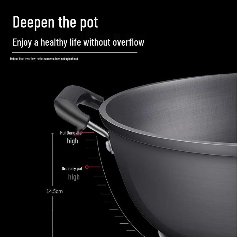Huidangjia 32cm Cast Iron Electric Multi-Cooker CN plug (adapter included)