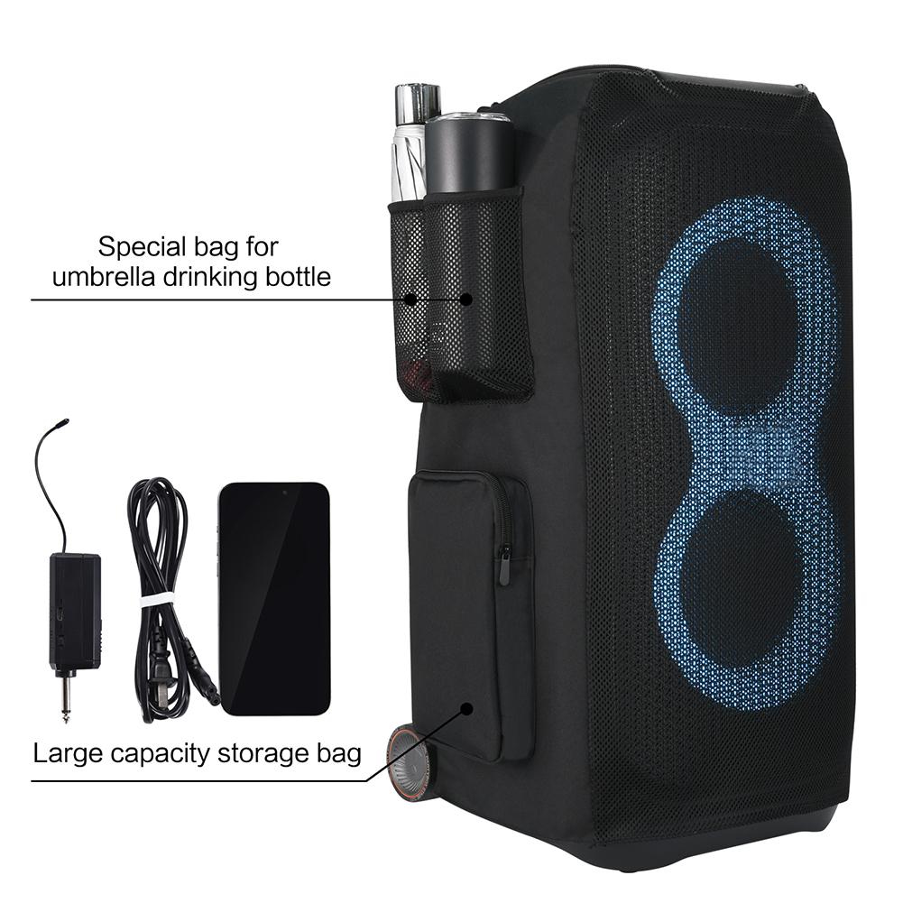 Outdoor Dust Protection Case Multifunctional Carrying Cover Case Scratch Resistant Speaker Protective Case for JBL PartyBox 320