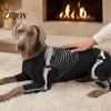 Comfortable Dog Outfit for Party Skeleton Costume, Print Four-legged Outfit, Spooky Funny Suit Cool Pullover Shirt Halloween Cosplay Costume