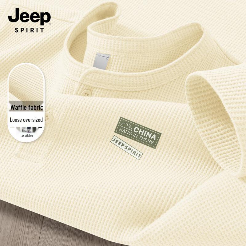 JEEP SPIRIT Men s 2025 Casual Long Sleeve T-Shirt L (175)