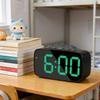 Led Mini Mirror Alarm Clock Electronic Digital Alarm Clock Digital Table Clock Room Desk Decorating Smart Small Tools Home