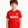 Kids MEXICO T-Shirt Contracted Design Daily Life Casual Polyester Tshirt Boys and Girls O-neck Hot Sale Tops Mexican Children Tee
