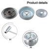 Trimmer Blade Replacement Blade Fixing Kit For Trimmer Blade Replacement Metal Construction Neater Trim Collar Nut
