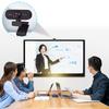 Mini 2K Webcam Autofocus USB HD 1080P/2K Computer Web Camera Plug and Play With Microphone Business Webcam for PC/Laptop Video