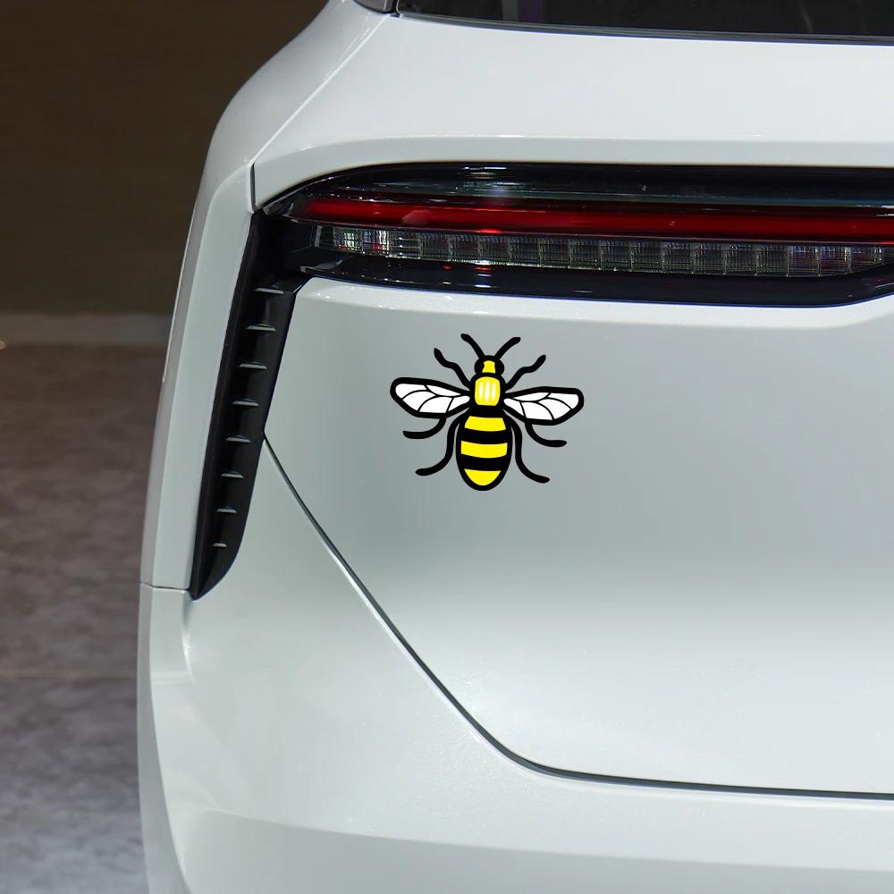 Colour Manchester Bee Vinyl Stickers Car Decals Auto Whole Body Color Vinyl Films Auto Exterior Decoration Car Accessories