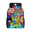 Teen Titans Go Raven's Emoticlones Backpack Workout Backpacks Men Custom Lightweight School Bags Novelty Rucksack