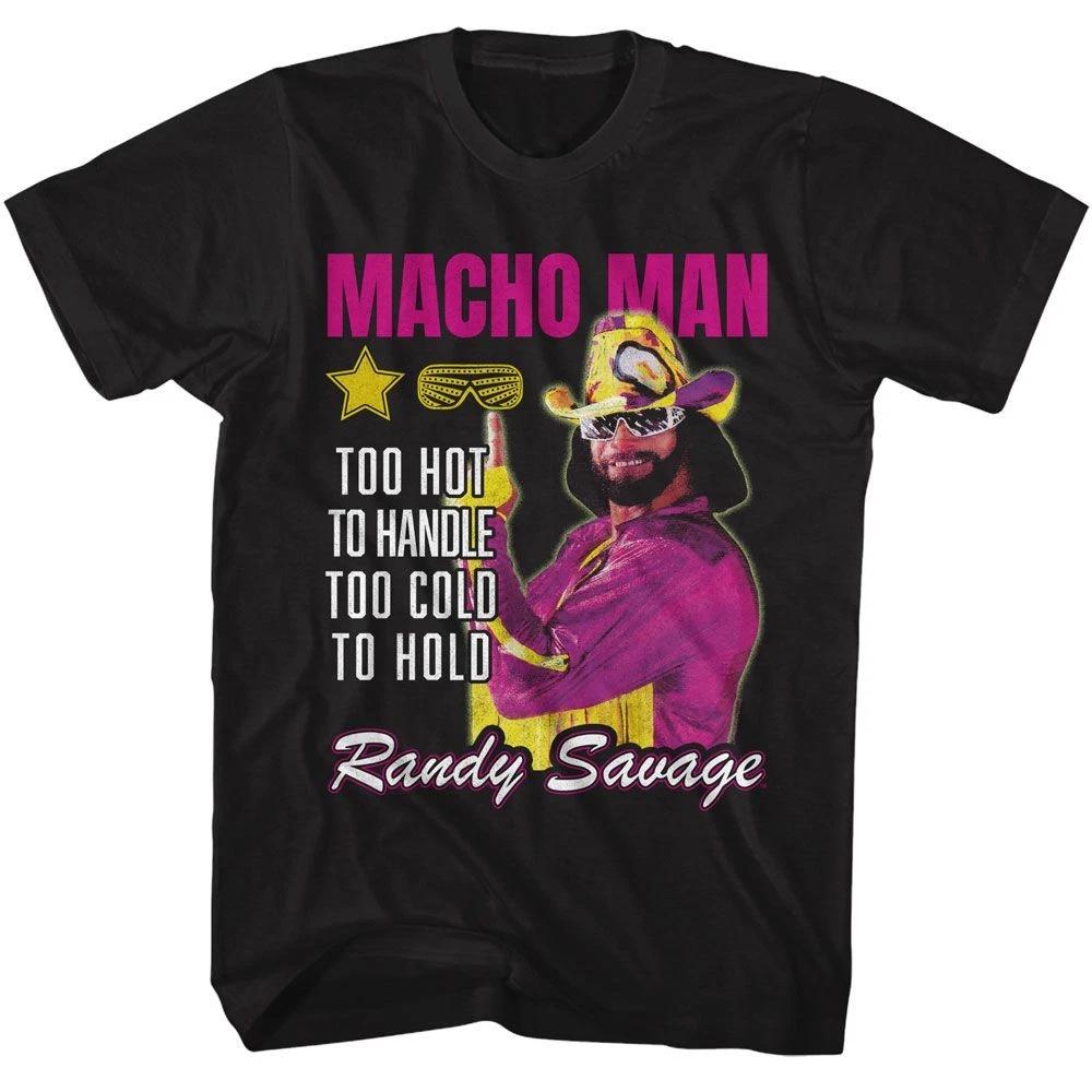 Macho Man Too Hot To Handle Black Icons  Children s T-shirt 150