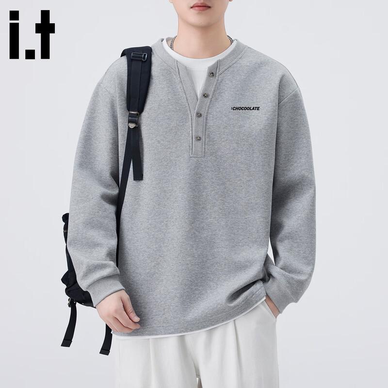 :CHOCOOLATEit Men s American Design V-Neck Loose Sweatshirt 4XL