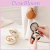 Elegant Leather Jewelry Box With Zipper For Rings And Earrings Storage Perfect For Travel And Gift Giving